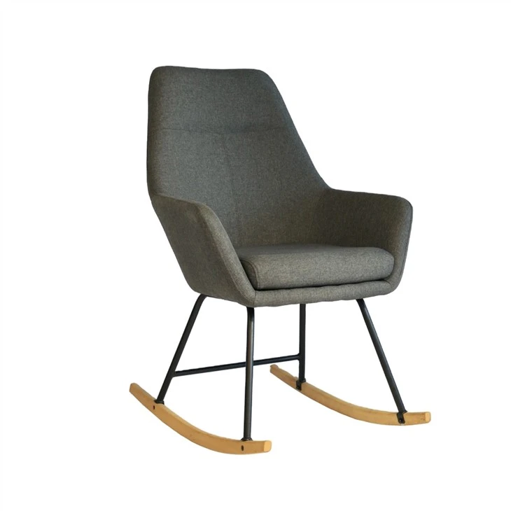 Stolica za ljuljanje od tkanine Fotelja Leisure Chair Metal Base